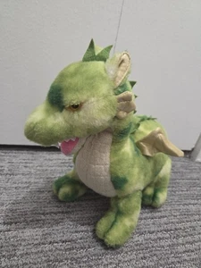 Aurora grüner Drache mit goldenen Flügeln Plüschtier 18 Zoll lang - Bild 1 von 6