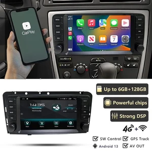 Android 13 Carplay Car Stereo Radio GPS 8" for volvo S40 V40 S60 V70 XC70 05-08 - Picture 1 of 18