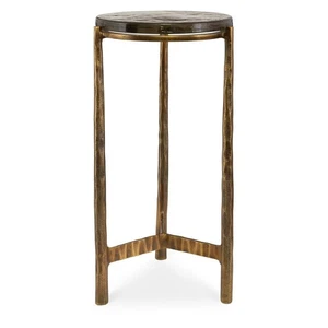 Uttermost 22978 Eternity 12" Diameter Aluminum and Glass Accent - Brass - Picture 1 of 5