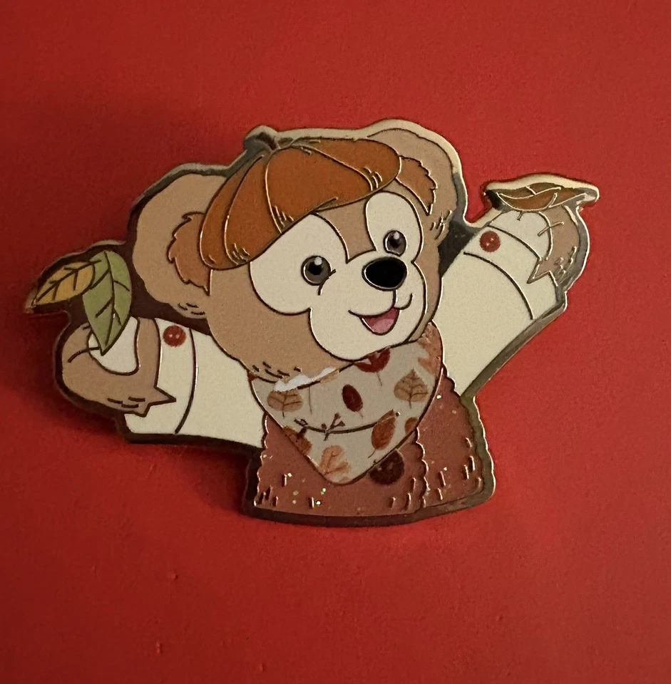 Shanghai Disney Resort Duffy The Disney Bear Halloween Autumn Fall Pin - Image 1 of 1