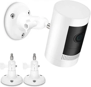360 Degree Adjustable Wall Mount for Stick Up Cam/Pro/Indoor Cam, White - Picture 1 of 7