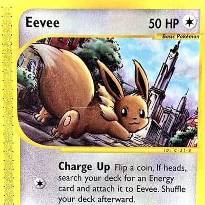 Eevee - Pokémon TCG - Aquapolis  - 75/147 - COMMON ~ LP - Image 1 of 4