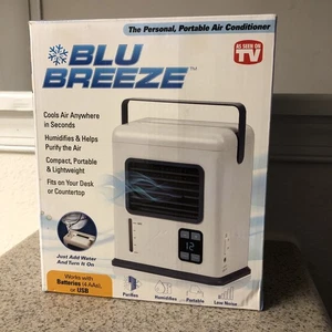 Blu Breeze Personal, Portable Air Conditioner. Compact&Cools Air Anywhere In Sec - Picture 1 of 5