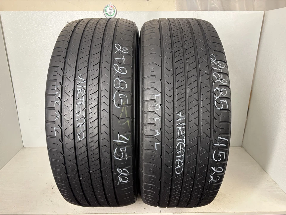 NO SHIPPING ONLY LOCAL PICK UP 2 Tires 285 45 22 Goodyear Eagle Sport A/S - Image 1 of 4