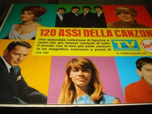 LEERES ALBUM 120 ACHSEN DES LIEDES 1966 KEINE SÄNGER EDIS PANINI LÄCHELN LIEDER - Bild 1 von 6