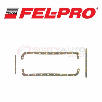 Fel-Pro Oil Pan Gasket Set for 1958 Studebaker 3E7D 4.2L V8 - Engine Gaskets vz Foto 1 de 4