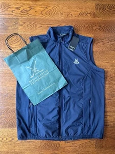 *PRESTWICK GOLF WATERPROOF WINDPROOF VEST GLENMUIR SCOTLAND TOP 100 NEW MEDIUM/M - Picture 1 of 9