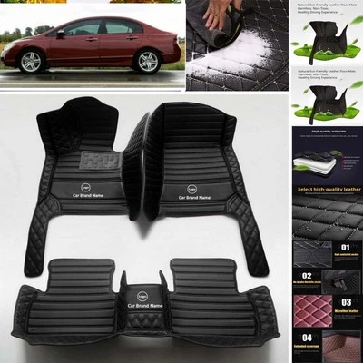 For Acura CSX Car Floor Mats Luxury Waterproof Carpets Liners Interior Auto - Image 1 of 4