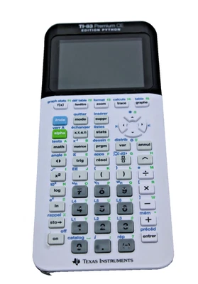 TI-83 Premium CE Edition Python | Texas Instruments | Akku neu | [FR] - Bild 1 von 4
