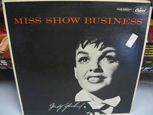ÁLBUM DE DISCOS JUDY GARLAND MISS SHOW BUSINESS CASI NUEVO LP - Imagen 1 de 1