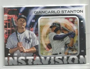 2018 Topps Stadium Club Giancarlo Stanton Instavision SP Insert Card -1 Per Case - Picture 1 of 1