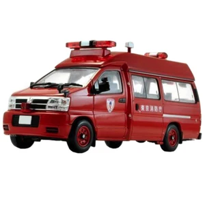 Tomica LV-N43-03a Limited Vintage 43 Nissan Elgrand Fire & Command Vehicle 1/43 - Picture 1 of 3