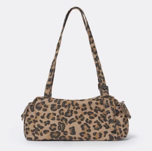 SAMO ONDOH Denim Leopard Utility Bag M | Stylish Daily Crossbody Purse - Picture 1 of 4