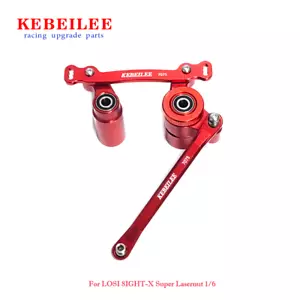 Kit de manivela de campana de dirección servo de aluminio KEBEILEE para Losi 8IGHT-X Super Lasernut 1/6 - Imagen 1 de 18