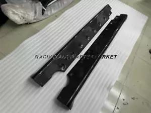 For Porsche 911 992 Carrera 20+ Real Carbon Fiber Side Skirts Upgrades - Picture 1 of 7