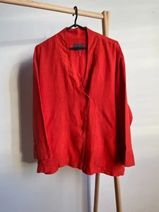 OSKA Womens Linen Relaxed Fit Jacket Size L - Picture 1 of 13