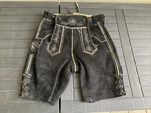 Alte Herren Trachten Lederhose Hirschleder Sammlerstück - Bild 1 von 9