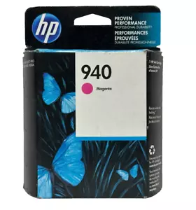 Original HP 940 C4904AN (140) MAGENTA OfficeJet Tintenpatrone - Versiegelt/Exp. 2018 - Bild 1 von 3
