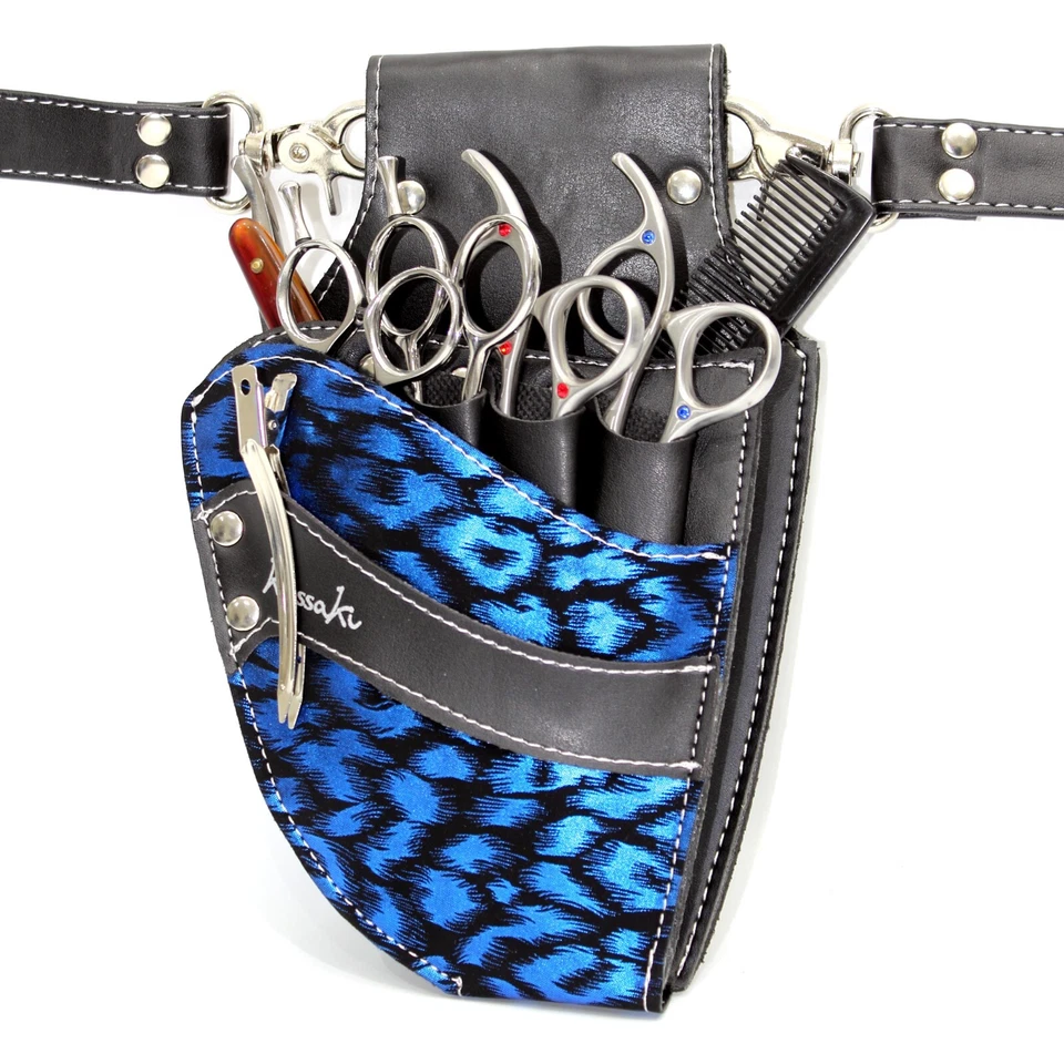 Hairdressing Scissor Pouch by Kassaki Leopard Tool Belt Bag Limited Edition - Image 1 of 1