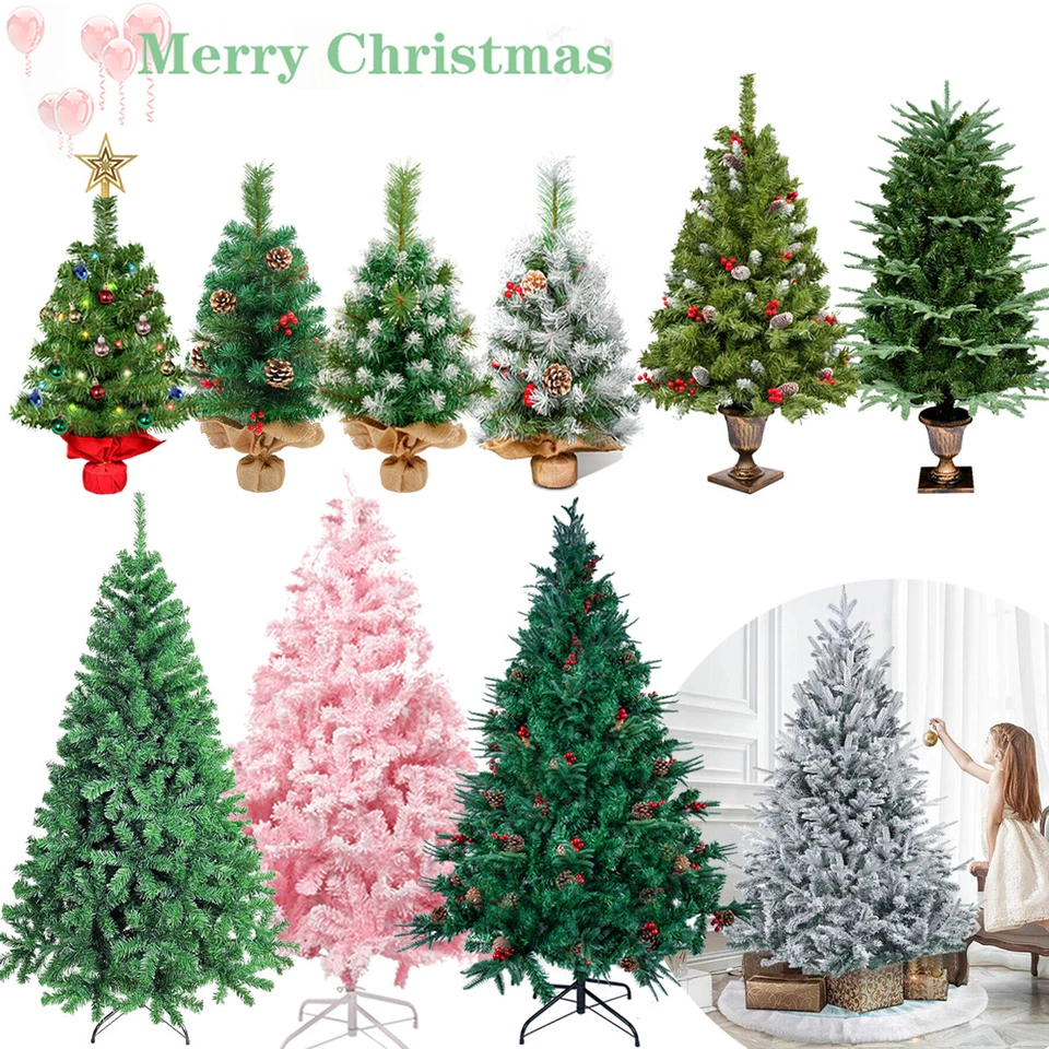 60-210cm LED Weihnachtsbaum Künstlicher Kunstbaum Tannenbaum Christbaum Dekobaum - Bild 1 von 1