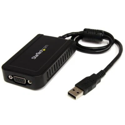 StarTech USB2VGAE3 USB to VGA External Video Card Multi Monitor Adapter - USB - Image 1 of 4