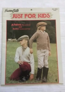 Susan Bates 17676 Kinder Pullover Strickmuster 1983 Patons Vintage 80er - Bild 1 von 8