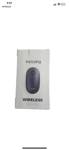 VicTsing USAE4-VTGEPC071AB Slim Wireless Silent Mouse - Black - Picture 1 of 4