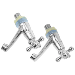 Retro Sink Faucet Abs Water Faucet Basin Tap Faucet Short Spout Faucet Mop - Bild 1 von 12