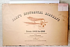 Jane's Historical Aircraft from 1902 to 1916 HBDJ 1973 Unique Antique Appearance - Picture 1 of 11