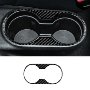Cup Holder Frame Panel Trim Interior Carbon Fiber For Jeep Wrangler JK 2011-2017 - Picture 1 of 11