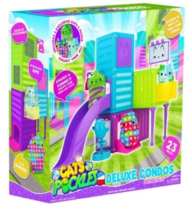 NEW OFFICIAL CATS VS PICKLES DELUXE CONDOS STARTER PLAY SET