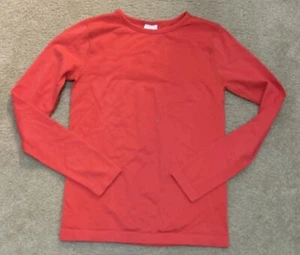 Hot Pink/Koralle Roxy Langarm nahtlos Rollen Wellen Ausschlagschutz Größe Medium - Bild 1 von 24