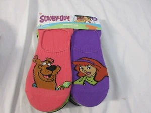 Sneaker Liners 10 Pairs Scooby-Doo Size 4-10 Warner Bros. New - Picture 1 of 9
