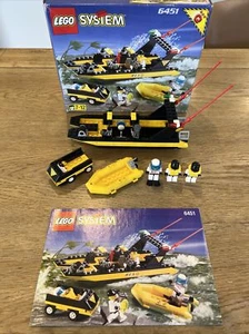 LEGO 6451 RIVER RESPONSE RESQ 100% Complete With Instructions And Box. - Picture 1 of 21