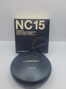MAC Studio Fix Powder Plus Foundation Oil Shine NC15 - 15g/0.52oz - Picture 1 of 4