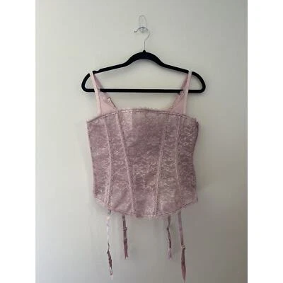 Женский корсет Vira Plus Adore Me подходящие стринги размер 0x новый с ценниками - Изображение 1 из 4