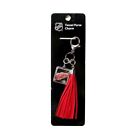 NHL Detroit Red Wings Hockey Team Color Keychain Tassel Style Purse Charm