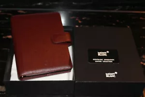 Montblanc GENERATION DIN a´ 6 Organizer / Timer Leder in Bordeaux Neu in OVP - Bild 1 von 7