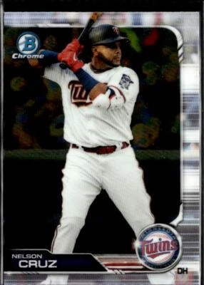 2019 Bowman Chrome #70 Nelson Cruz - Image 1 of 2