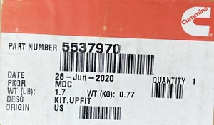 CUMMINS 5537970, Turbocharger Uplift Kit, 97-280-1559, NEW - Picture 1 of 4