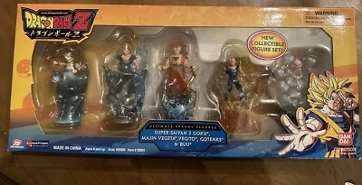 Figuras Dragon Ball Z Ultimate Sparks, Super Saiyan 3 Goku, Majin Vegeta + 3 más Foto 1 de 4
