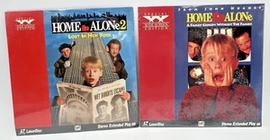 HOME ALONE & HOME ALONE 2 LOST IN NY LASERDISC WIDESCREEN STEREO EXTENDED PLAY - Picture 1 of 13