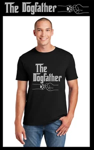 HUNDVATER LUSTIGES T-SHIRT DOGFATHER Geschenk Vatertag GROSSVATER Papa S-5XL - Bild 1 von 1