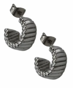 Chiemsee Creolen Ohrringe CJ-514 Ohrstecker Ohrschmuck Edelstahl - Bild 1 von 3