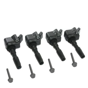 4x Zündspulen+Schrauben für VW 1.0-1.4 TFSI DAF 04E905110 04E905110E 04E905110K  - Bild 1 von 7