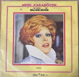 Turkish Turkey 1970's LP- Nese Karabocek- Deli gibi sevdim- Made in Israel - Imagen 1 de 3