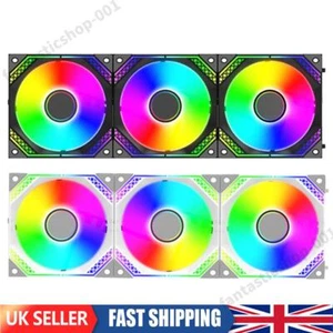 120mm PC Case Fan Low Noise 5V 3Pin ARGB 4Pin PWM Cooling Fan for Computer Case - Afbeelding 1 van 21