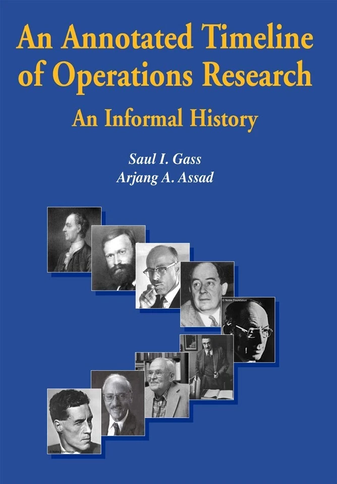 An Annotated Timeline of Operations Research: An Informal History by Arjang... - Image 1 of 1
