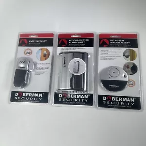 Doberman Security Motion Detector Proximity, Window Magnetic Sensor Alarm Bundle - Picture 1 of 8
