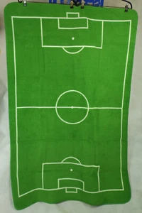 Picknickdecke 150 cm x 100 cm Motiv Fussballfeld Picknick Decke - Bild 1 von 3